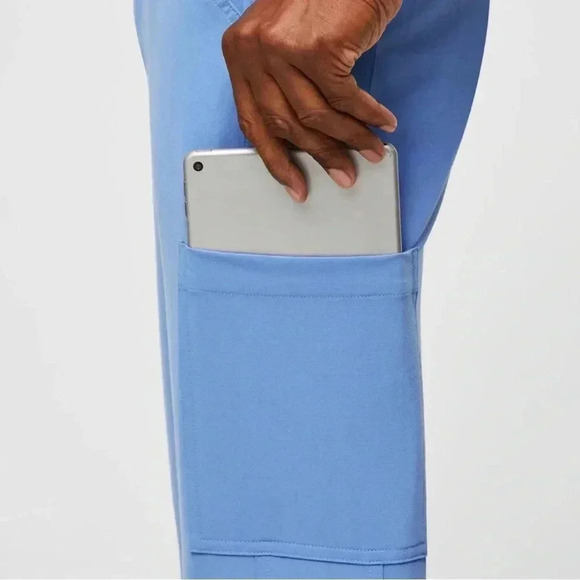 FIGS Axim Cargo Scrub Pants Sz M Tall - Picture 10 of 13